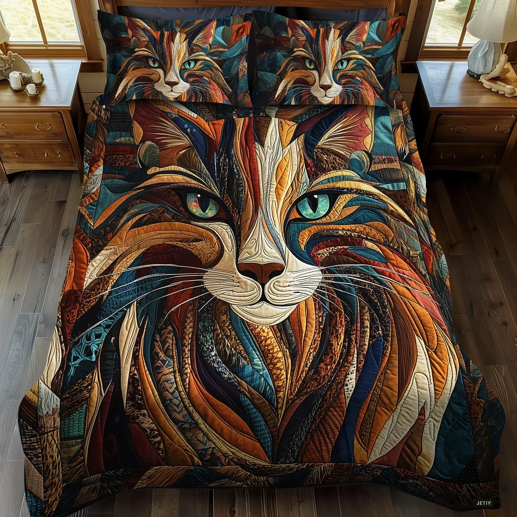 3-piece quilted bedding set - Sweet Wiegen — view 2