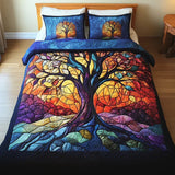 3-piece quilted bedding set - Tree of Life — view 3