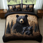 3-piece quilted bedding set - Forest animals — view 7