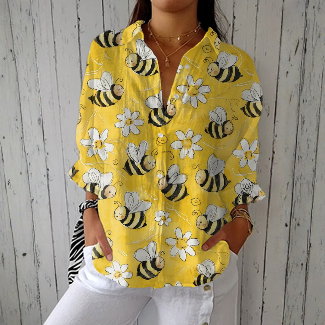 Aaliyah - Lightweight Bee Shirt — view 1