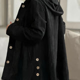 Abigail - Corduroy Hooded Cardigan — view 6