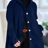 Abigail - Corduroy Hooded Cardigan — view 10