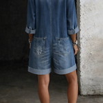 Abigail - casual overall shorts — view 3