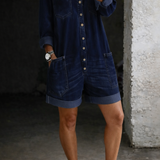 Abigail - casual overall shorts — view 4