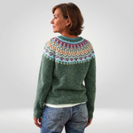 Abigail - Retro Knitted Sweater — view 3