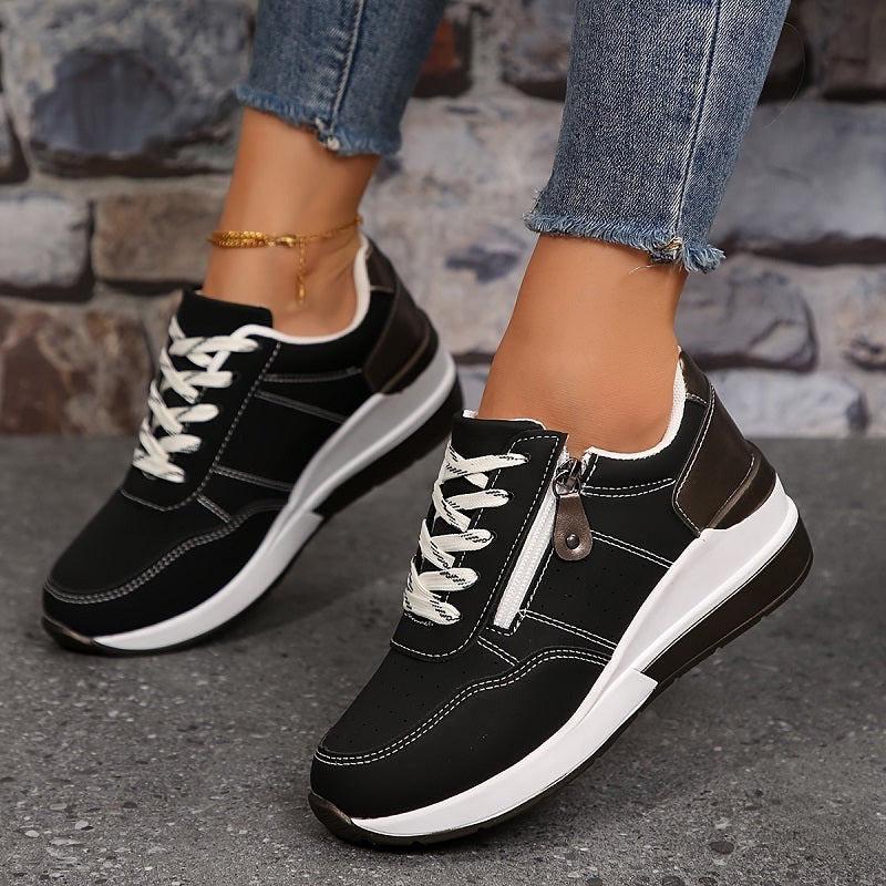 Adalynn - Zip Up Sneakers — view 4