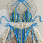 Adalynn - Crochet Look Triangle Bikini — view 1