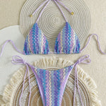 Adalynn - Crochet Look Triangle Bikini — view 3