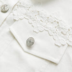 Addison - Lace panel jacket — view 5