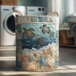 Quilted laundry basket — Tiny Voyager