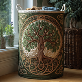 Quilted laundry basket — Nature Roots