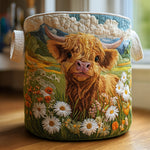 Quilted laundry basket — Highland Bloom