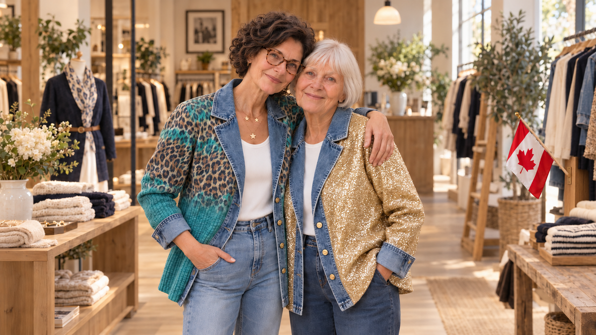 Agnes Vancouver — Denim Blazers