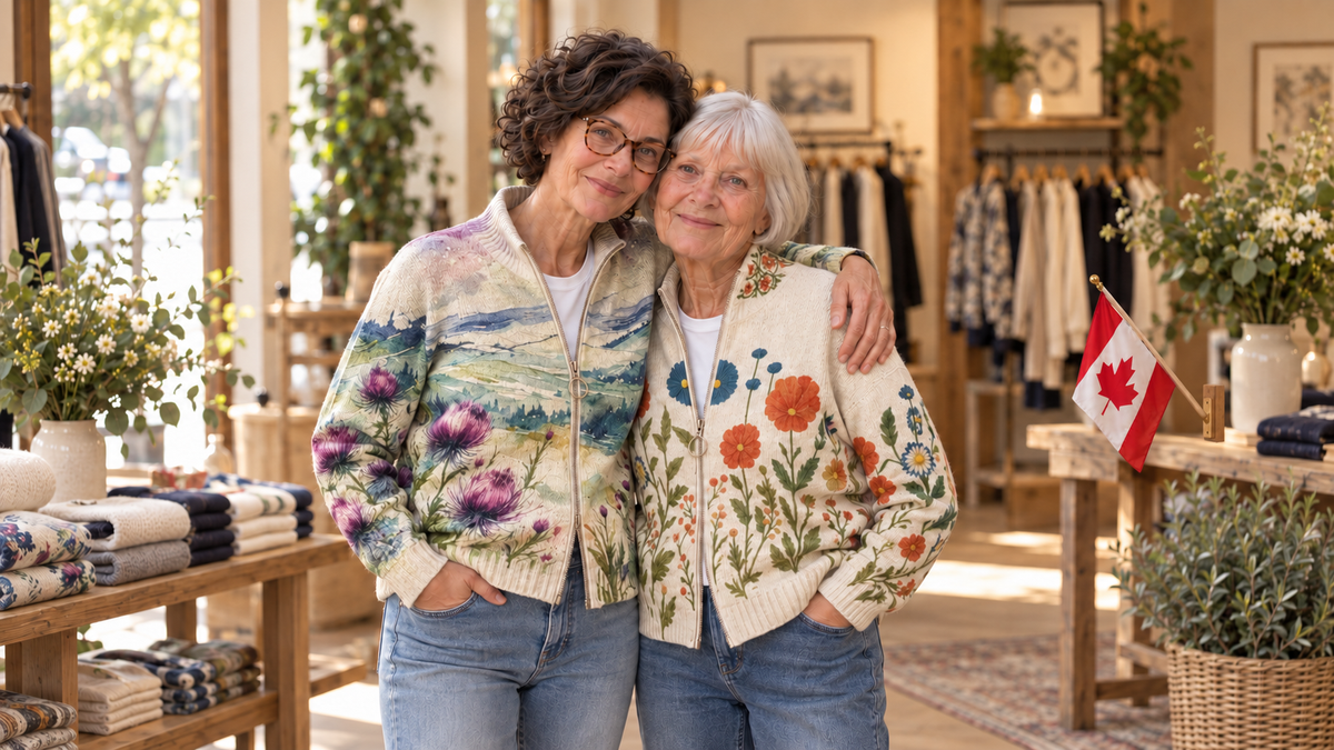 Agnes Vancouver — Zip Cardigans