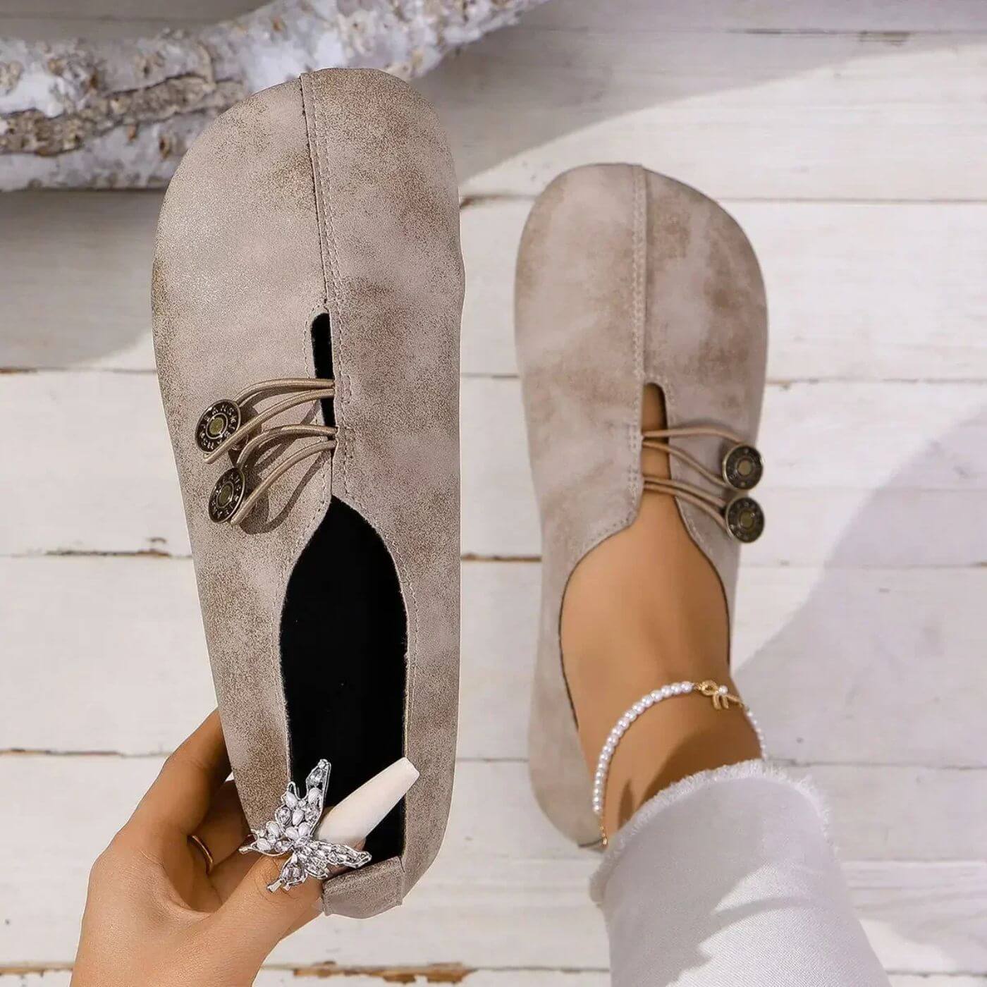 Alexandra - soft slip-on shoes — view 4
