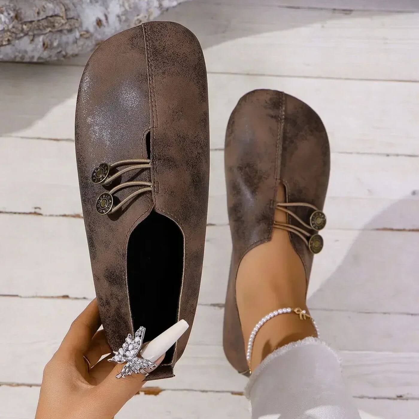 Alexandra - soft slip-on shoes — view 6