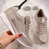 Alice - Zip Up Sneakers — view 3