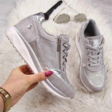 Alice - Zip Up Sneakers — view 5