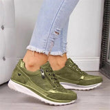 Alice - Zip Up Sneakers — view 6