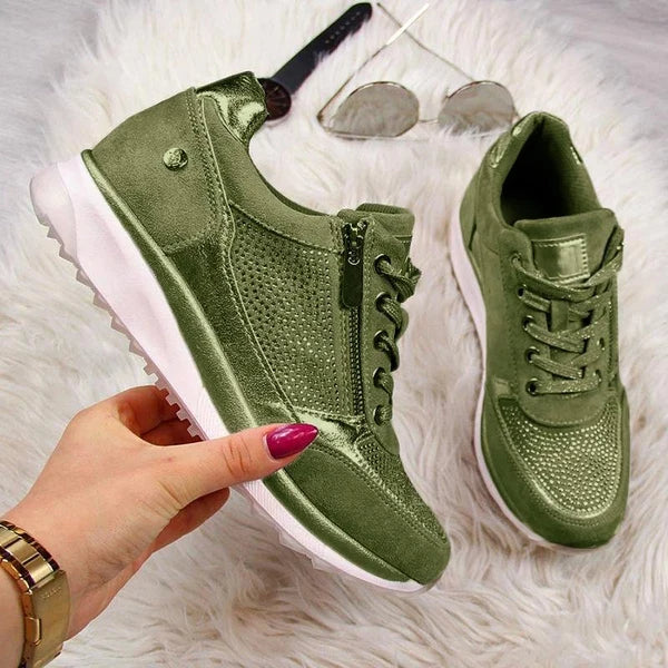 Alice - Zip Up Sneakers — view 7