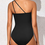 Alice - one shoulder swimsuit — view 3