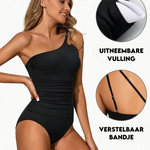 Alice - one shoulder swimsuit — view 4