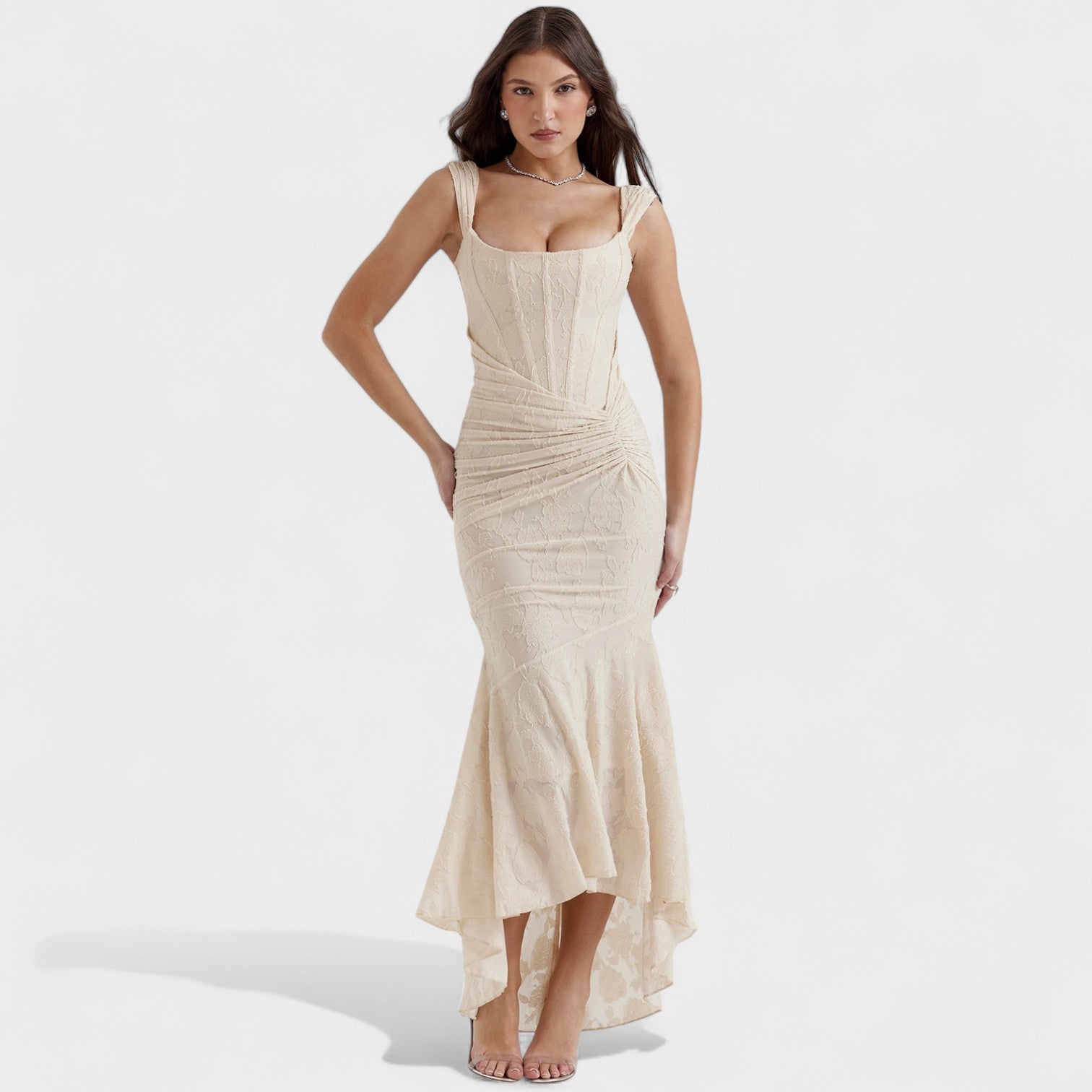 Allison - sculptural silhouette dress — view 1