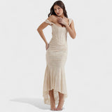 Allison - sculptural silhouette dress — view 4