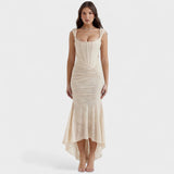 Allison - sculptural silhouette dress — view 6