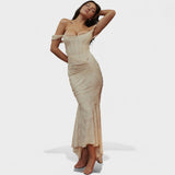 Allison - sculptural silhouette dress — view 8