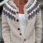Alyssa - Retro Icelandic Cardigan — view 2
