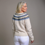 Alyssa - Retro Icelandic Cardigan — view 3