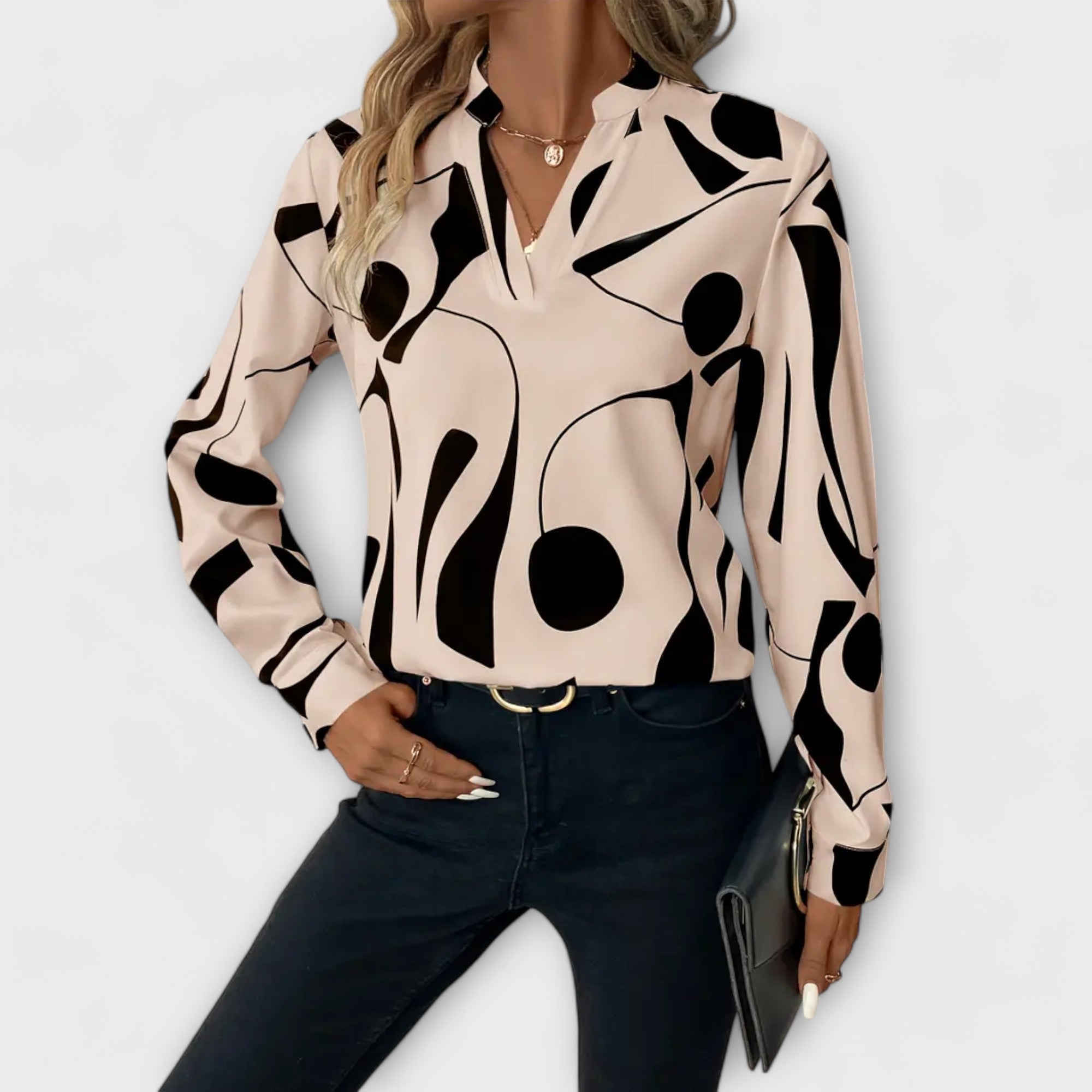 Amanda elegant blouse design — view 1