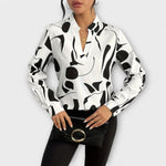Amanda elegant blouse design — view 3