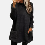 Amanda - mid length sweater — view 1