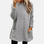 Amanda - mid length sweater — view 2