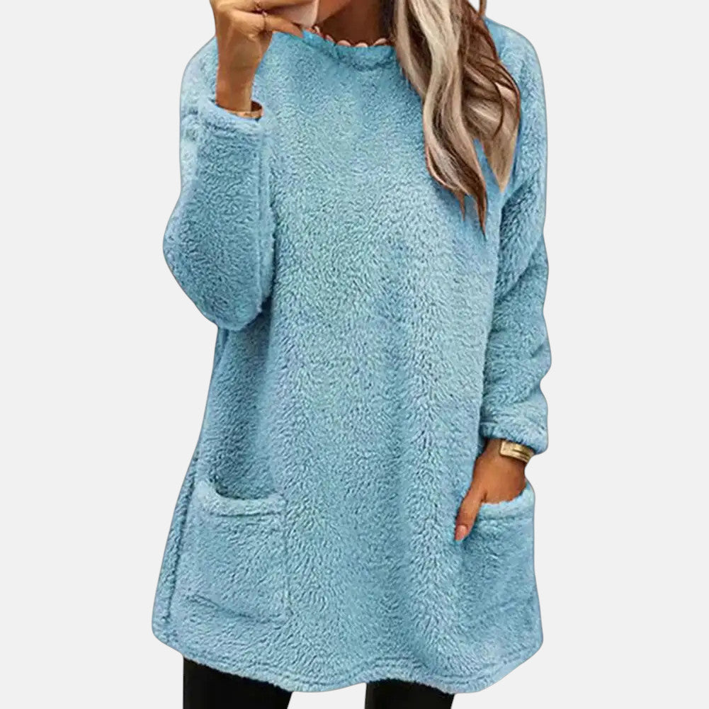Amanda - mid length sweater — view 4