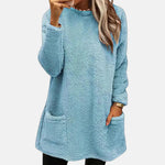 Amanda - mid length sweater — view 4