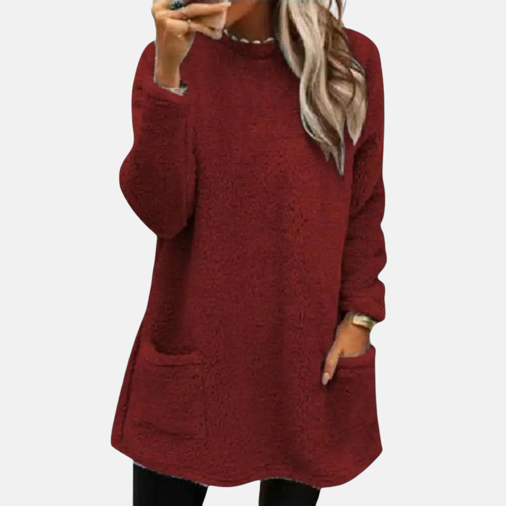 Amanda - mid length sweater — view 7