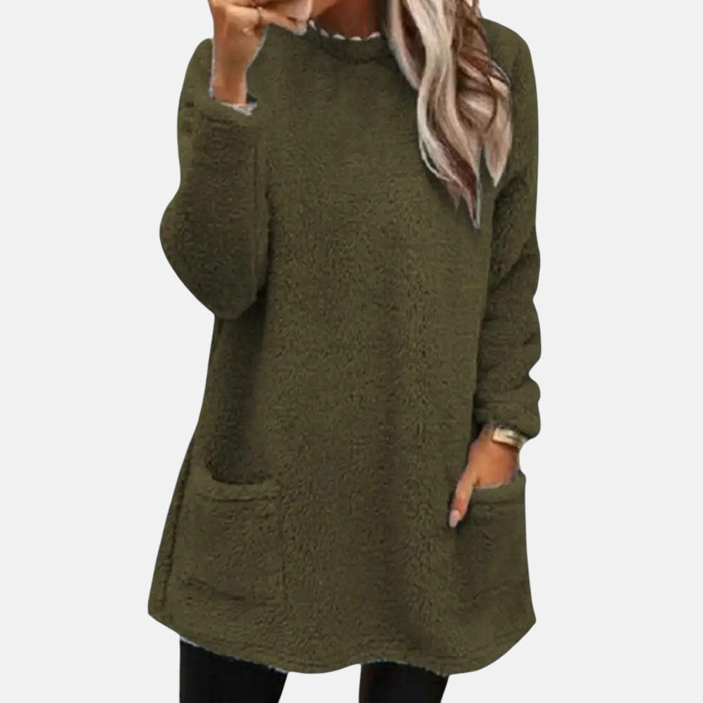 Amanda - mid length sweater — view 8