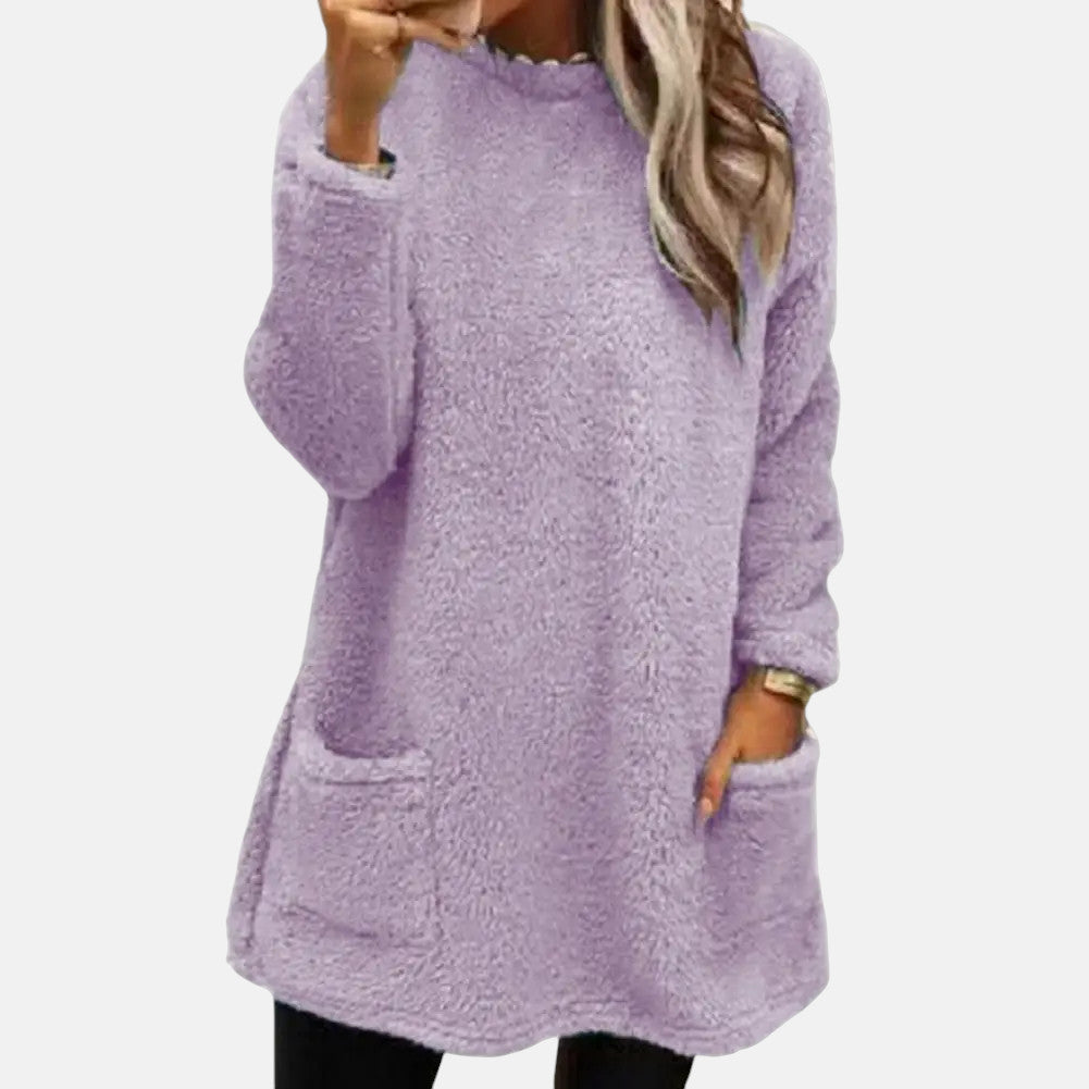 Amanda - mid length sweater — view 9