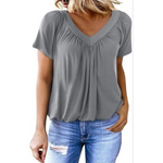 Amara - Women's Casual V-Neck Top — view 2