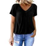 Amara - Women's Casual V-Neck Top — view 3