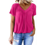 Amara - Women's Casual V-Neck Top — view 4