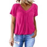 Amara - Women's Casual V-Neck Top — view 4