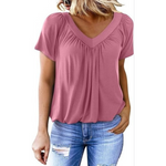 Amara - Women's Casual V-Neck Top — view 5