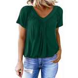 Amara - Women's Casual V-Neck Top — view 11