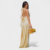 Amelia - dress with satin bow — view 7