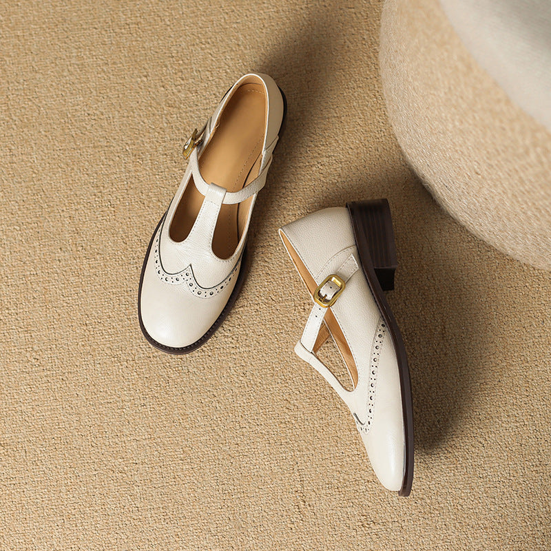 Amelie - classic women's strappy shoes — view 5