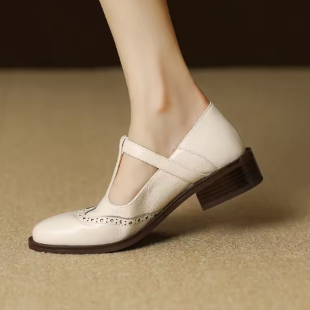 Amelie - classic women's strappy shoes — view 11